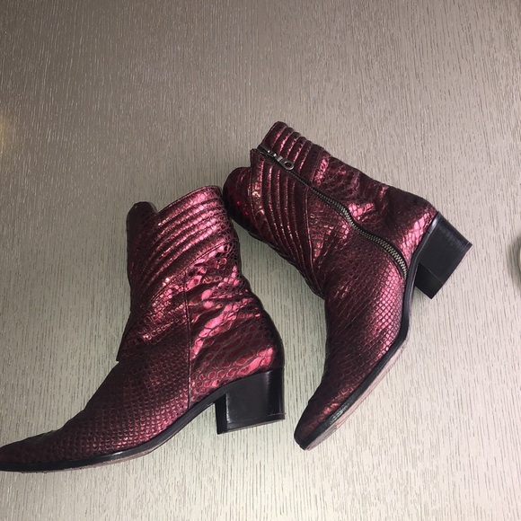 Modern Vice Snake Boots Size 8 - Picture 4 of 16